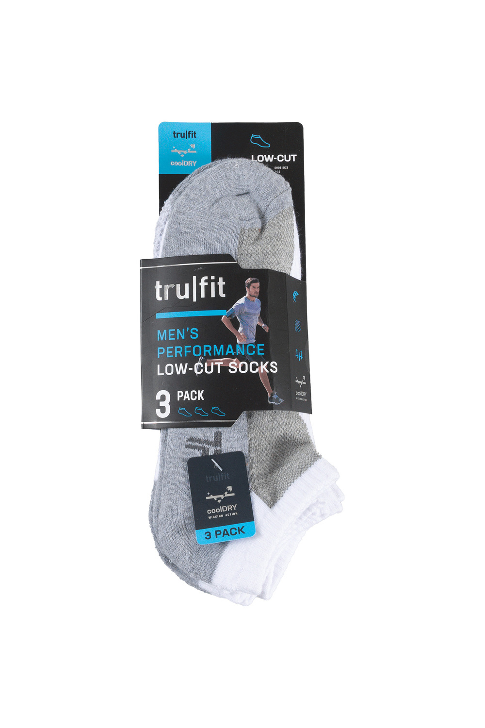 tru|fit - Low-cut sport socks, pk. of 3
